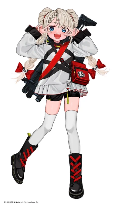 ドールズフロントライン、CF05子供化スキン担当しました～
本国鯖の方での実装になります🙆‍♀️ 
