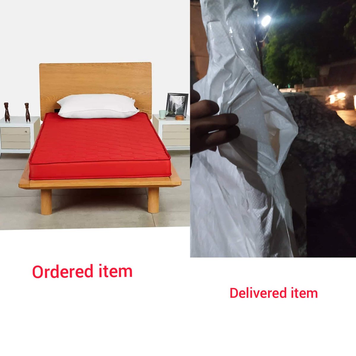 CodeyAnuj's tweet photo. @Flipkart 
#FlipkartScam @mysleepwell 
This is what happen when you order from Flipkart

#WorstExperienseFlipkart https://t.co/h3jSJTQF4i