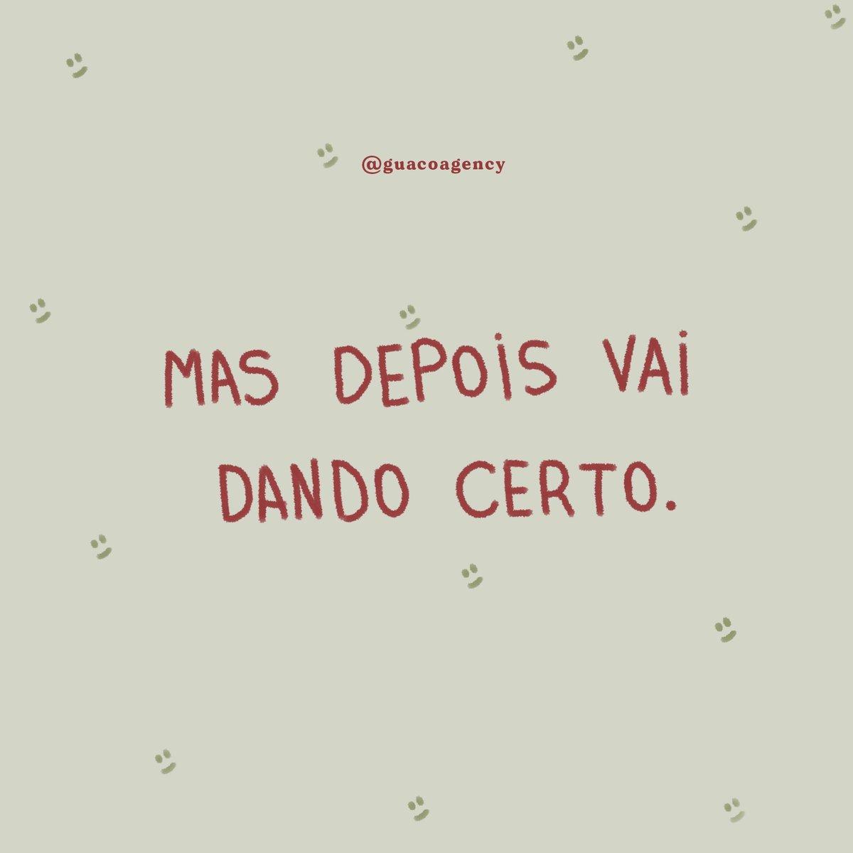 e no fim parece que tá no começo.
epa, perai, calma.
tudo se acerta 🍀
.
.
.
#guacoagency #calma #processos #feminino #empreendedorismofeminino