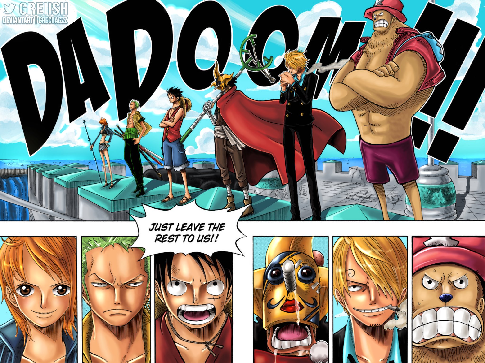 Grecia Just Leave The Rest To Us New Coloring Of A Great Throwback Onepiece Onepiece390 T Co Zlyutmtv Twitter