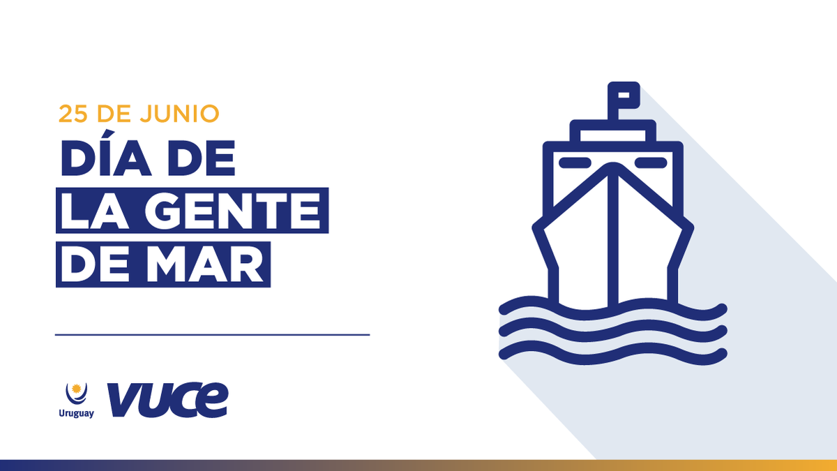 vuceUY's tweet photo. Hoy celebramos el Día de la Gente de Mar, grandes aliados del comercio marítimo internacional, colectivo formado por personas dedicadas a la actividad marítima (comercio, transporte, acuicultura)

Feliz día!
@IMOHQ https://t.co/PKsvBI5Wq4
