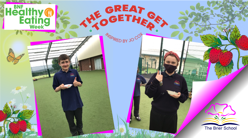 The Brier School (@brier_school) on Twitter photo This week we have been learning about Healthy Eating. Today we have also celebrated what we all have in common as part of ‘The Great Get Together’ initiative. We have all got together outside in our bubble areas and eaten some delicious strawberries and ice cream. #moreincommon This week we have been learning about Healthy Eating. Today we have also celebrated what we all have in common as part of ‘The Great Get Together’ initiative. We have all got together outside in our bubble areas and eaten some delicious strawberries and ice cream. #moreincommon