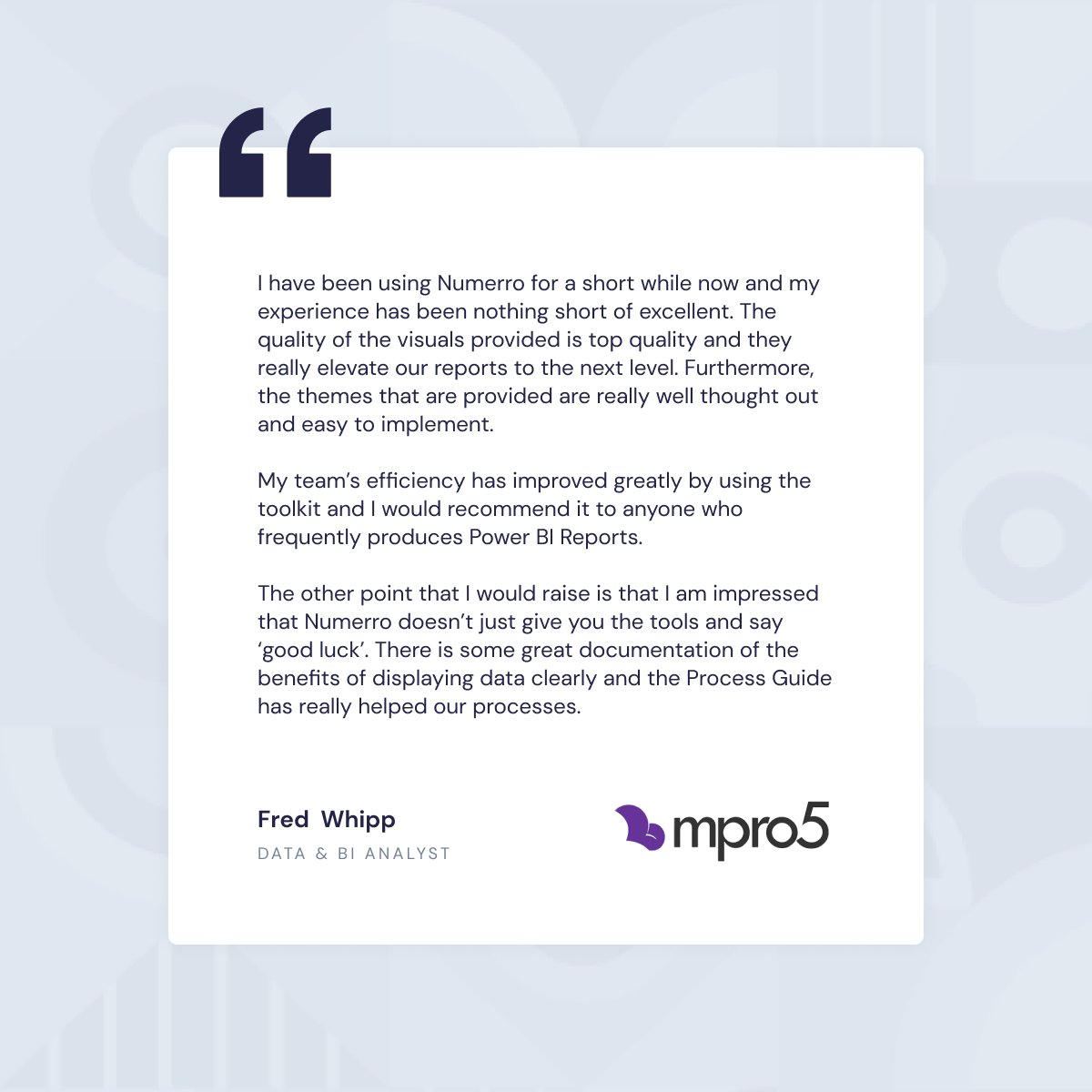 numerroio's tweet image. Always good to hear such positive feedback about the Toolkit from customers. Thanks Fred Whipp &amp;amp; mpro5 from Crimson Tide! ⭐