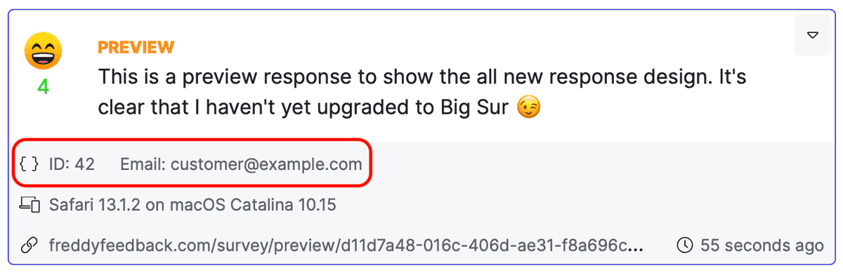 FreddyFeedback's tweet photo. One of our most powerful features is Custom Fields. Connect any custom data to every response and make your customer feedback even more relevant. https://t.co/3LexjLN4CP https://t.co/Mi4FzHxDRa