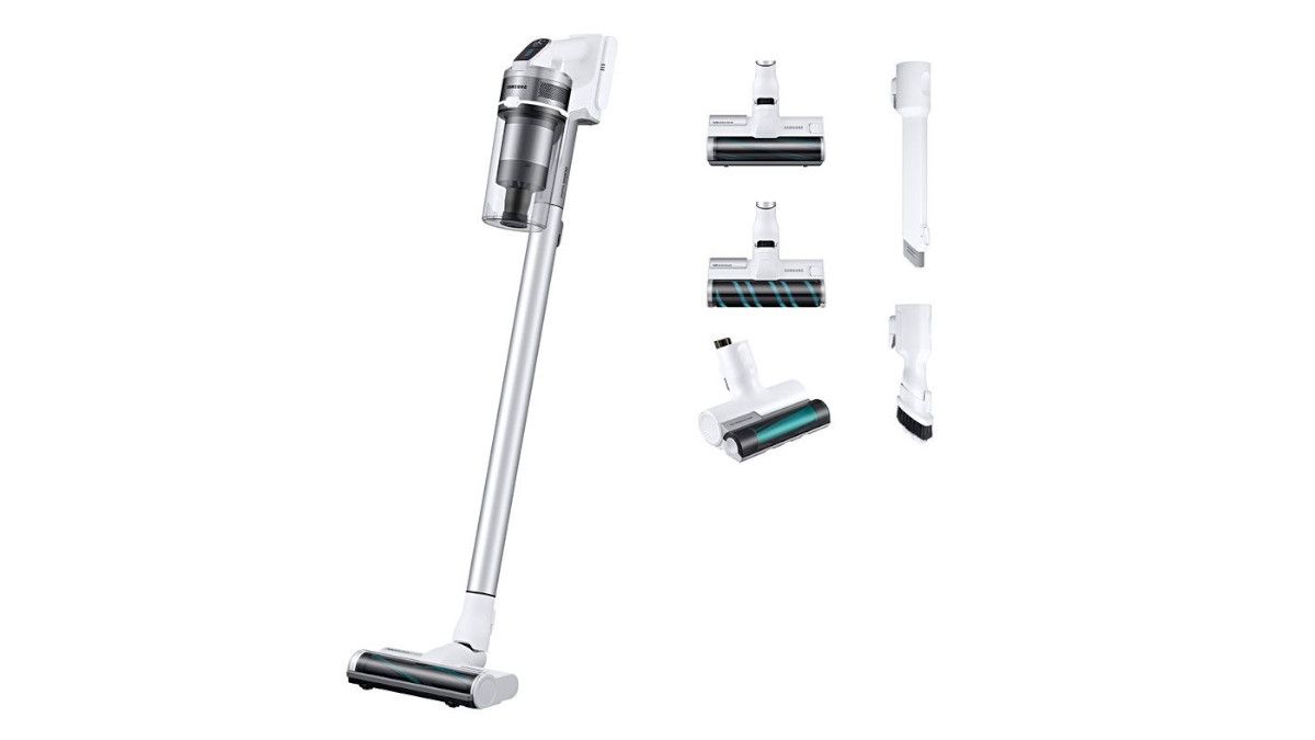 Half price Samsung VCASAE90A Vacuum Clean Station with the purchase of selected Samsung Cordless Vacuum Cleaners like this VS15T7036R5 Jet 70 Complete Cordless Vacuum Cleaner.

Click here to view: cramptonandmoore.co.uk/small-applianc…