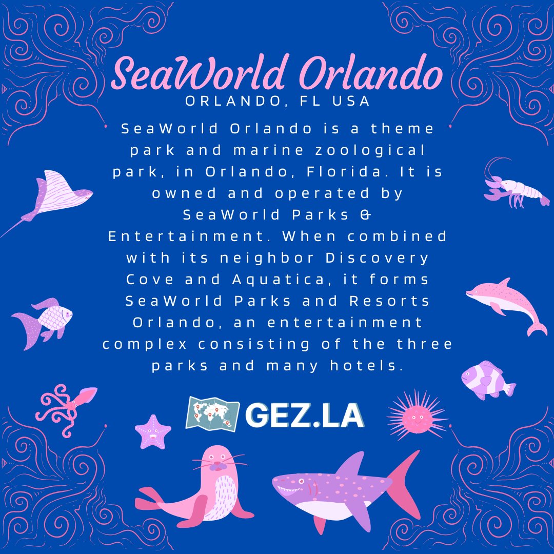 lagezla's tweet photo. SeaWorld Orlando Virtual Tour
https://t.co/47KLFqNSsb

@SeaWorld 

#VirtualTour #VirtualTours #SeaWorldOrlando #Orlando #Florida #USA #gezla #FieldTrip #museum #Museums #MuseumTour #VirtualTravel #art #gallery #virtualgallery #virtualart #virtualfieldtrip #aquarium #seaworld https://t.co/52wrw366nS