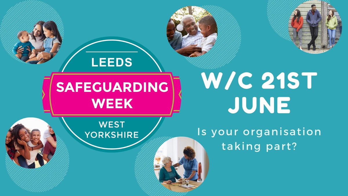 Safeguarding Week starts today across all of West Yorkshire. Don't forget to tag us in your posts so that we can help to promote your activities. #safeguardingweek leedsscp.org.uk/safeguardingwe…