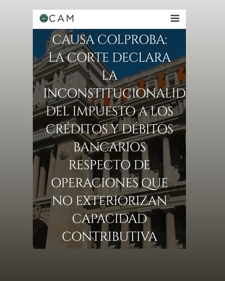 CoronelloSil's tweet photo. Muchas gracias al CAM por la publicación de mi nota "Caso Colproba..." a la que pueden acceder en el siguiente enlace:
https://t.co/UdqCQAvZ65
#icydb #capacidadcontributiva #colproba https://t.co/Y8TkwuKyre