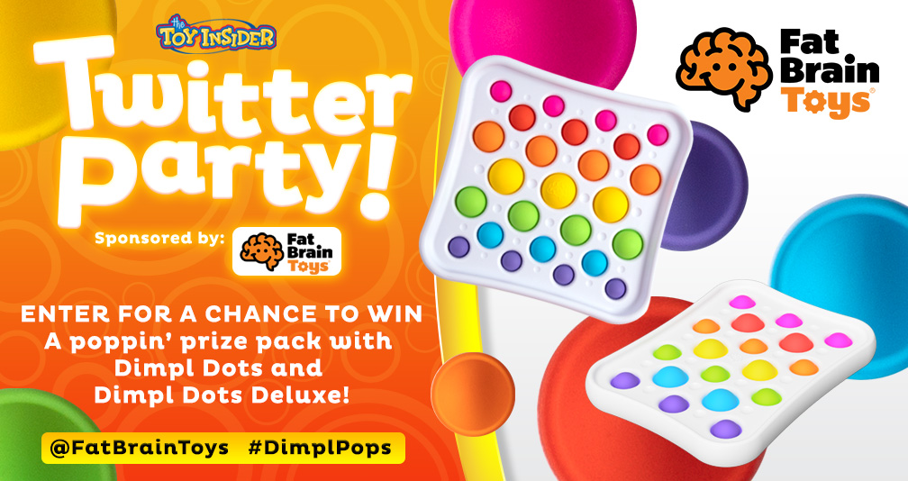TheToyInsider's tweet photo. Q2: The Grand Prize from @FatBrainToys will feature the entire Dimpl line! Name two #Dimpl products that aren't #DimplPops for a chance to win a Dimpl Pops prize pack! HINT: https://t.co/QpV3RGeCkD https://t.co/CjQfjAfVcO