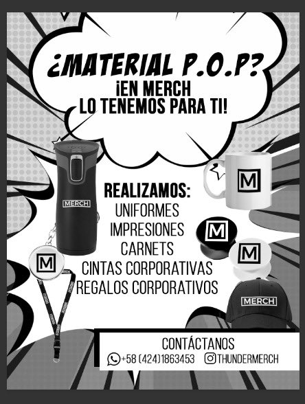 thundermerch's tweet photo. Este tweet se responde con lugares de Caracas donde deberíamos repartir nuestros flyers 🤩🧳 https://t.co/dA3zhk5m57