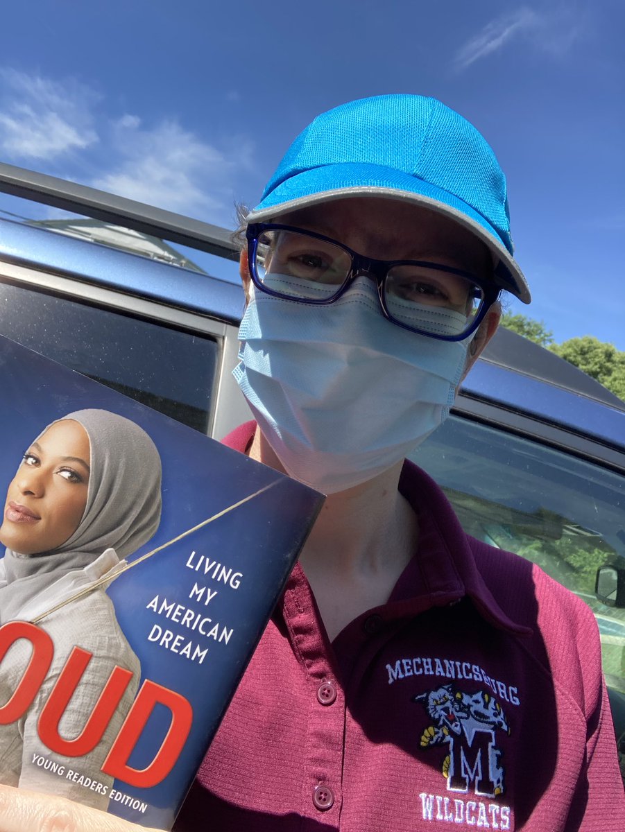MMS_Library's tweet image. #masdproud to be heading out in the “bookmobile” to deliver @IbtihajMuhammad ‘s PROUD to our @MMS_Library Summer Virtual Book Club participants today! #masdlibrary @MMS_principals