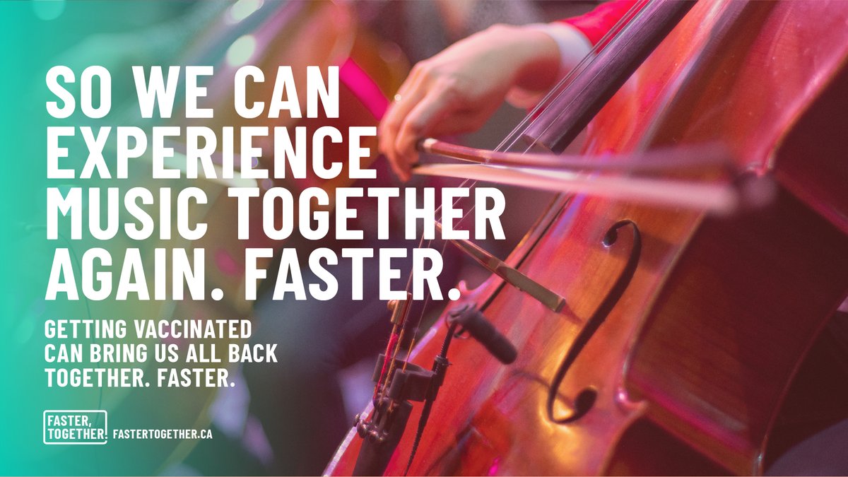 Choirs Ontario (@choirsontario) on Twitter photo To save the concerts we love and dearly miss, We are using the tag #FasterTogether to encourage everyone to get vaccinated as soon as possible so we can get back to live music. #ForTheLoveOfLIVE <a href="/Canadian_Live/">Canadian Live Music Association</a>. To save the concerts we love and dearly miss, We are using the tag #FasterTogether to encourage everyone to get vaccinated as soon as possible so we can get back to live music. #ForTheLoveOfLIVE <a href="/Canadian_Live/">Canadian Live Music Association</a>.