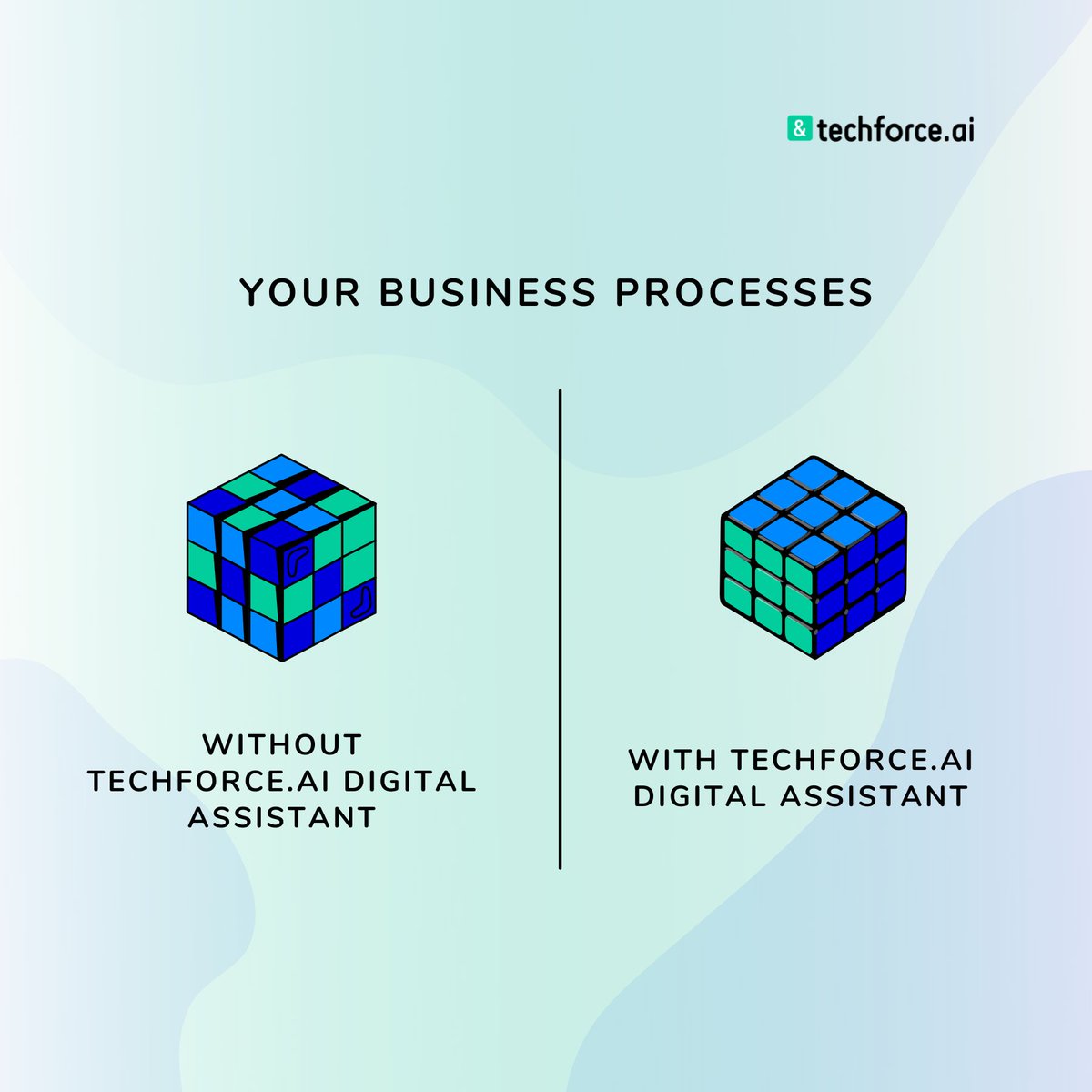 SupervityAI's tweet image. Techforce.ai&apos;s Digital Work Assistant brings your siloed operations together to achieve operational efficiency &amp;amp; solve the puzzle of successfully scaling your enterprise!

#AI #intelligenceaugmentation #rubikscube #digitalassistant #digitaltransformation #futureofwork