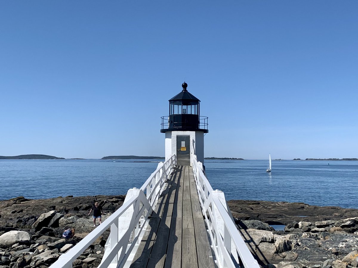 SoonerJohns's tweet photo. #MarshallPointLighthouse but did not see #ForrestGump https://t.co/h97AGaSfIf