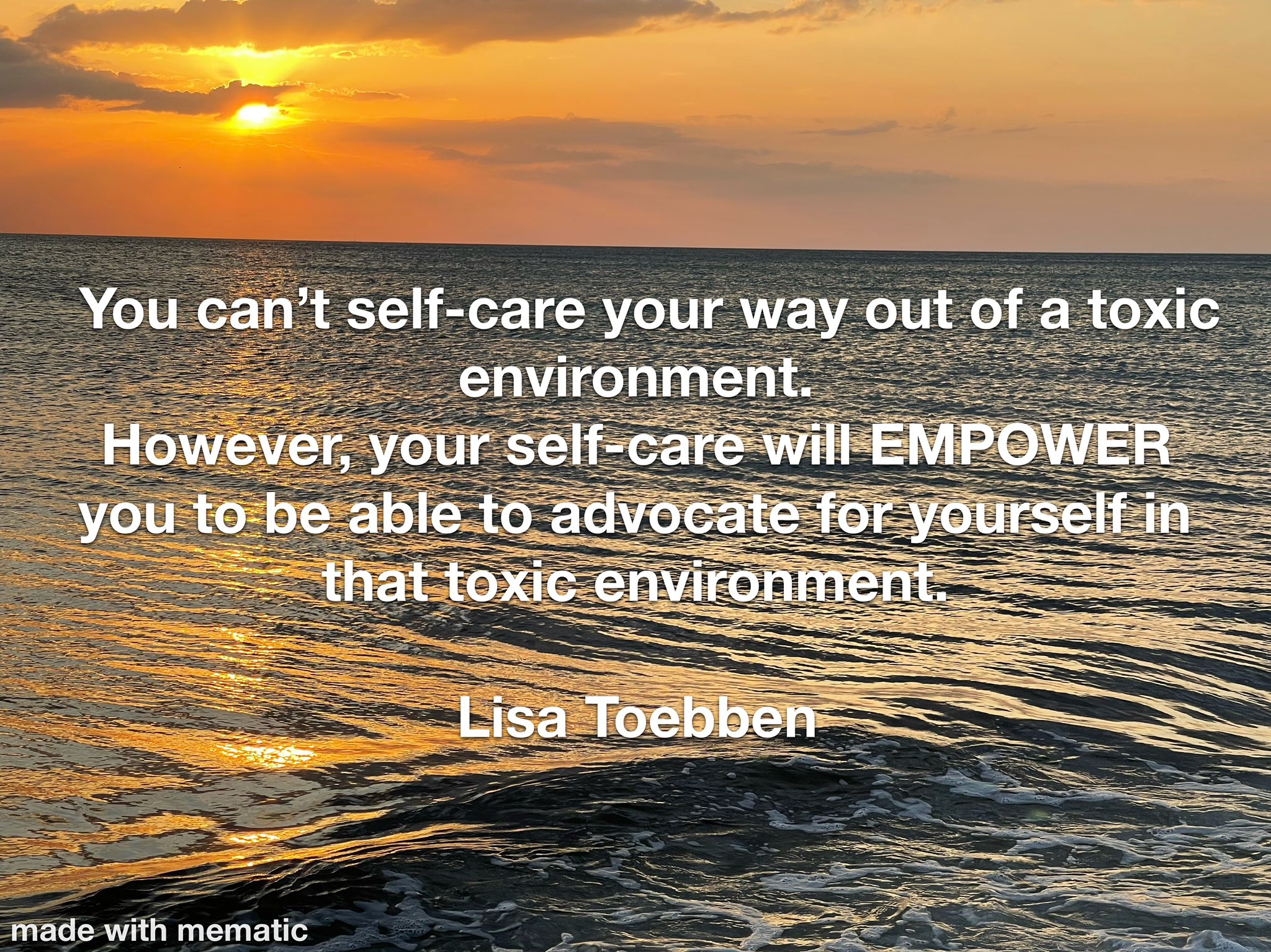 Darrin M Peppard Ed D Roadtoawesome Sometimes You Hear Something So Brilliant You Stop And Write It Down You Can T Self Care Your Way Out Of A Toxic Environment However Your Self Care