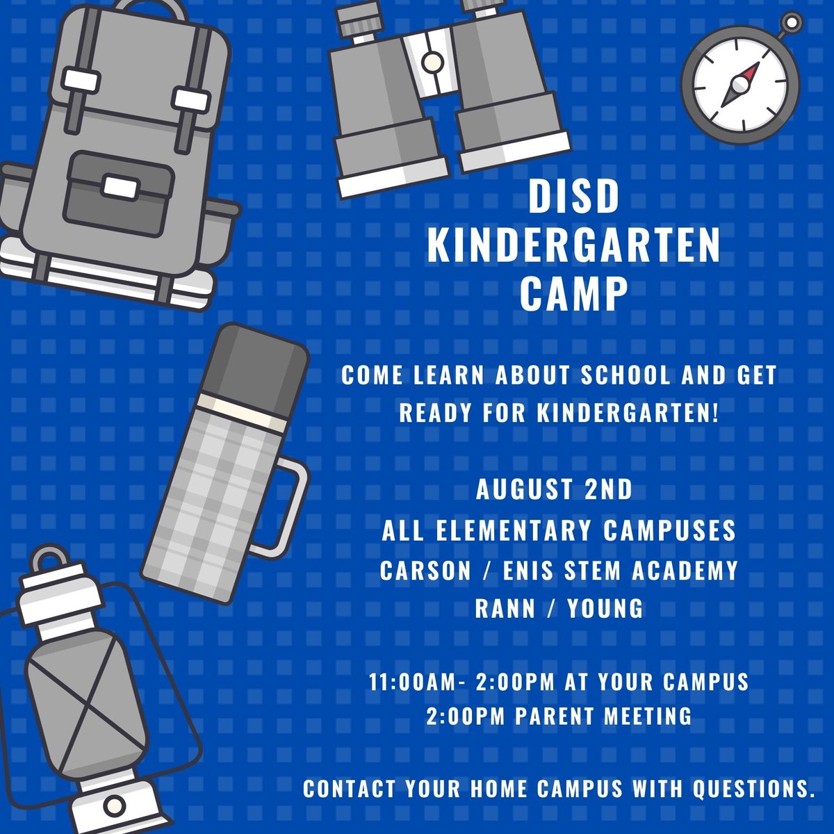 Attention ALL KINDERGARTEN FAMILIES! Come join us for a fun filled afternoon learning about school.