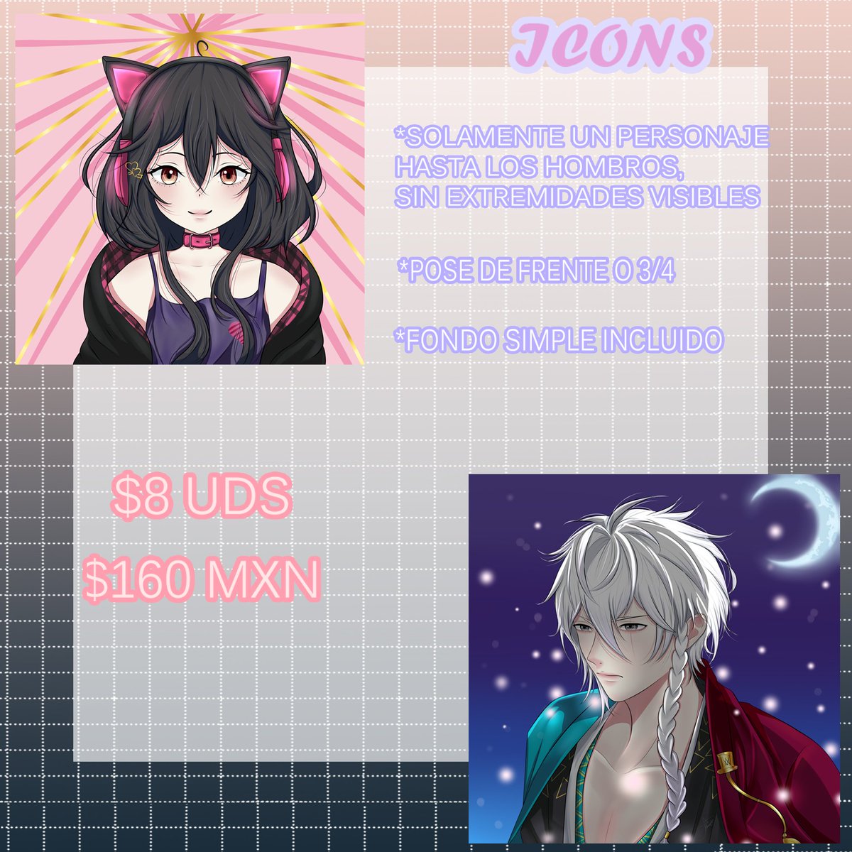 LoliGhoul1's tweet photo. Haz tu pedido de comisión y contactame para mas dudas que tengas uwu🥰👌 #opencommissions #ComisionI #FANART #furry #ships #OC #art #digitalart #ilustracion #comisiones #comisionesdetodo #comisioneslatina #comisionesmexico #artstyle #opencomisions #comisionesabiertas https://t.co/lk0zZNjrU2