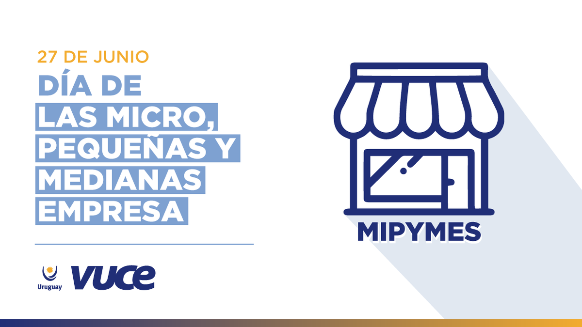 vuceUY's tweet photo. Hoy celebramos el Día las Micro, Pequeñas y Medianas Empresas, declarado por @ONU_es por su papel crucial en la generación de empleo y con el objetivo de concientizar acerca de su contribución al desarrollo sostenible. https://t.co/RNK9qQw7xI
