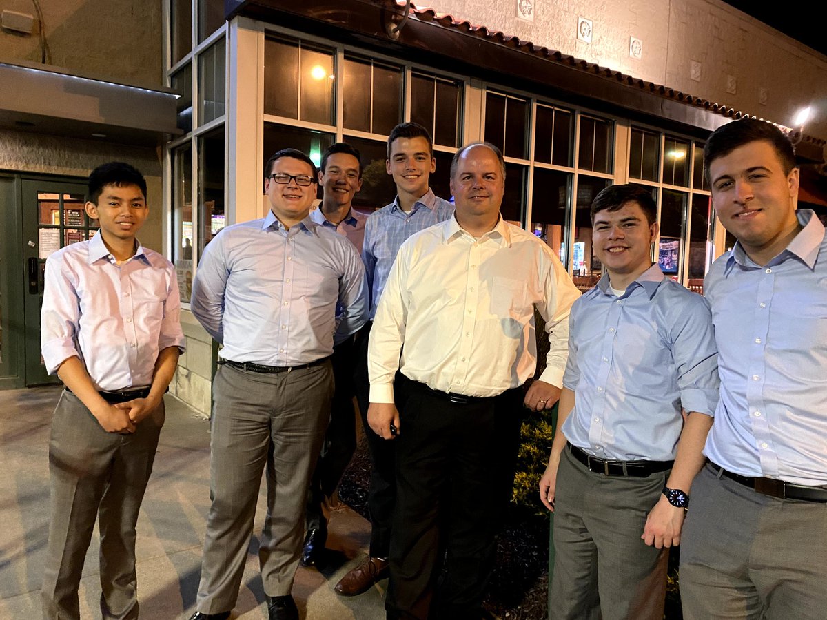 PBCMaverick's tweet photo. The Old Paths men's quartet has had meetings in Texas, Oklahoma, and Kansas in churches and at a youth camp! #pbcmav https://t.co/Iwx5RioLne