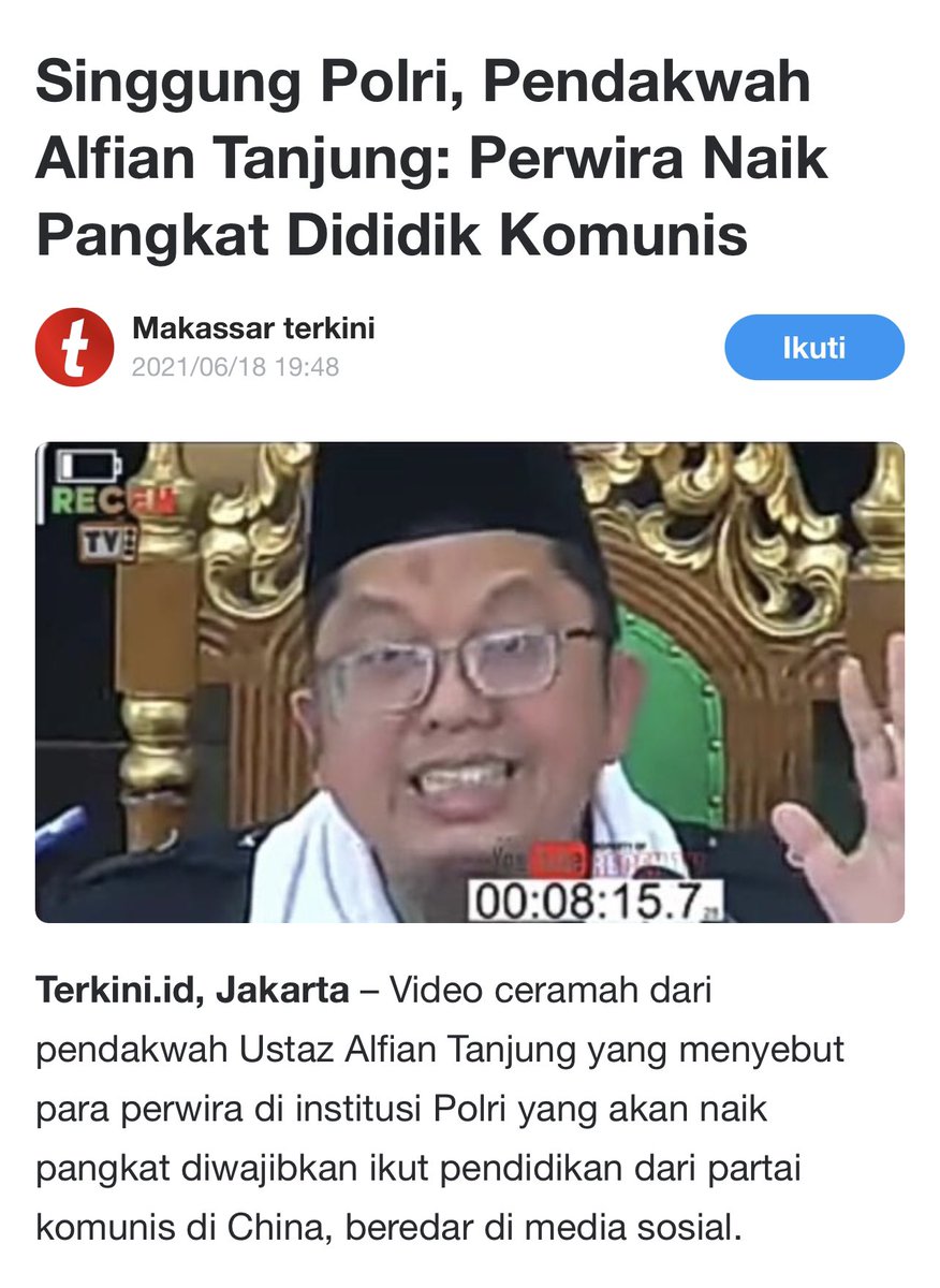 mulanbilqis's tweet photo. Pak @DivHumas_Polri 
Barangkali ini perlu dimintai keterangan pak.

Kalau perlu dikurung lagi saja.
Dilepas tetap membahayakan stabilitas nasional https://t.co/Ks285J3tQh