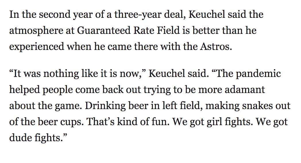 Dallas Keuchel gets it.