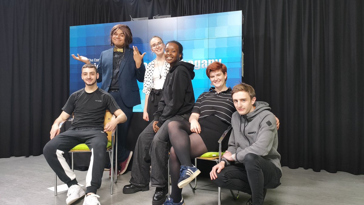Yr1 students are creating their own daytime entertainment show as part of our extended access project - letting them have free time in the TV studio after having so little due to lockdown. It's been a long week but they have worked so hard and made a corker!