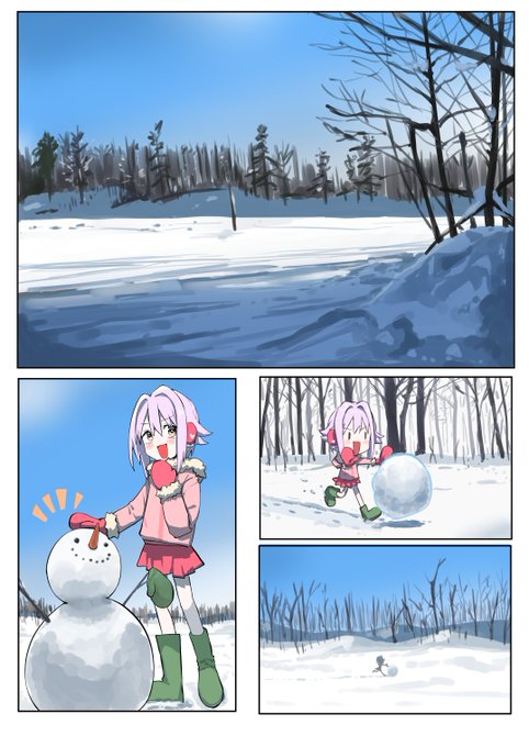 雪だるま!
#デレマス #輿水幸子 