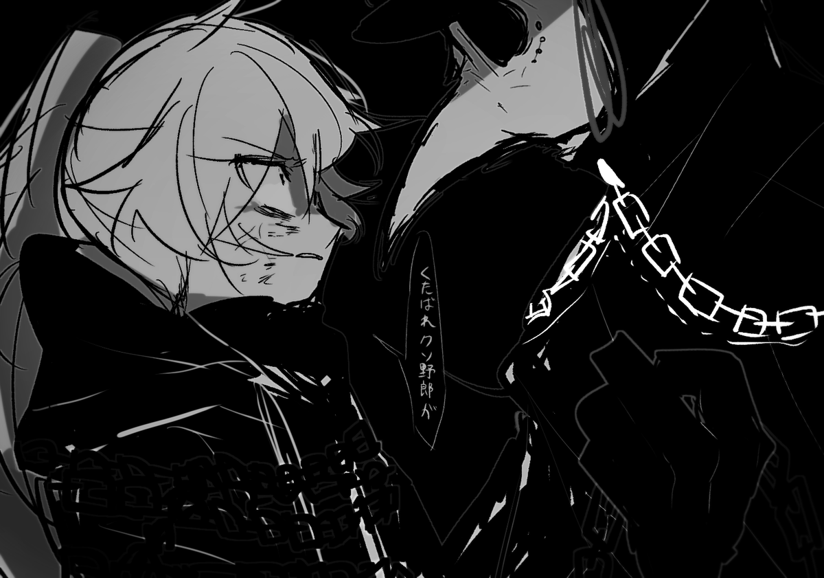 何も描けなかったので比較的暗い絵再掲