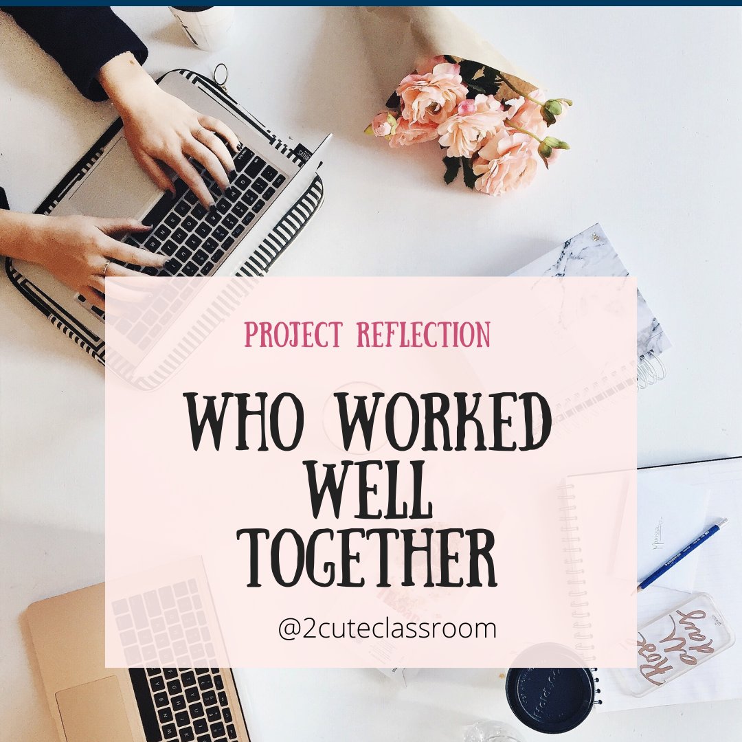 Lawandateacher's tweet photo. Team Reflections should be done after every big project whether at a school or an organization. They can help teams determine what worked and what didn't. #teamwork #2cuteclassrooms #workprojects https://t.co/xXWUEgGMf9