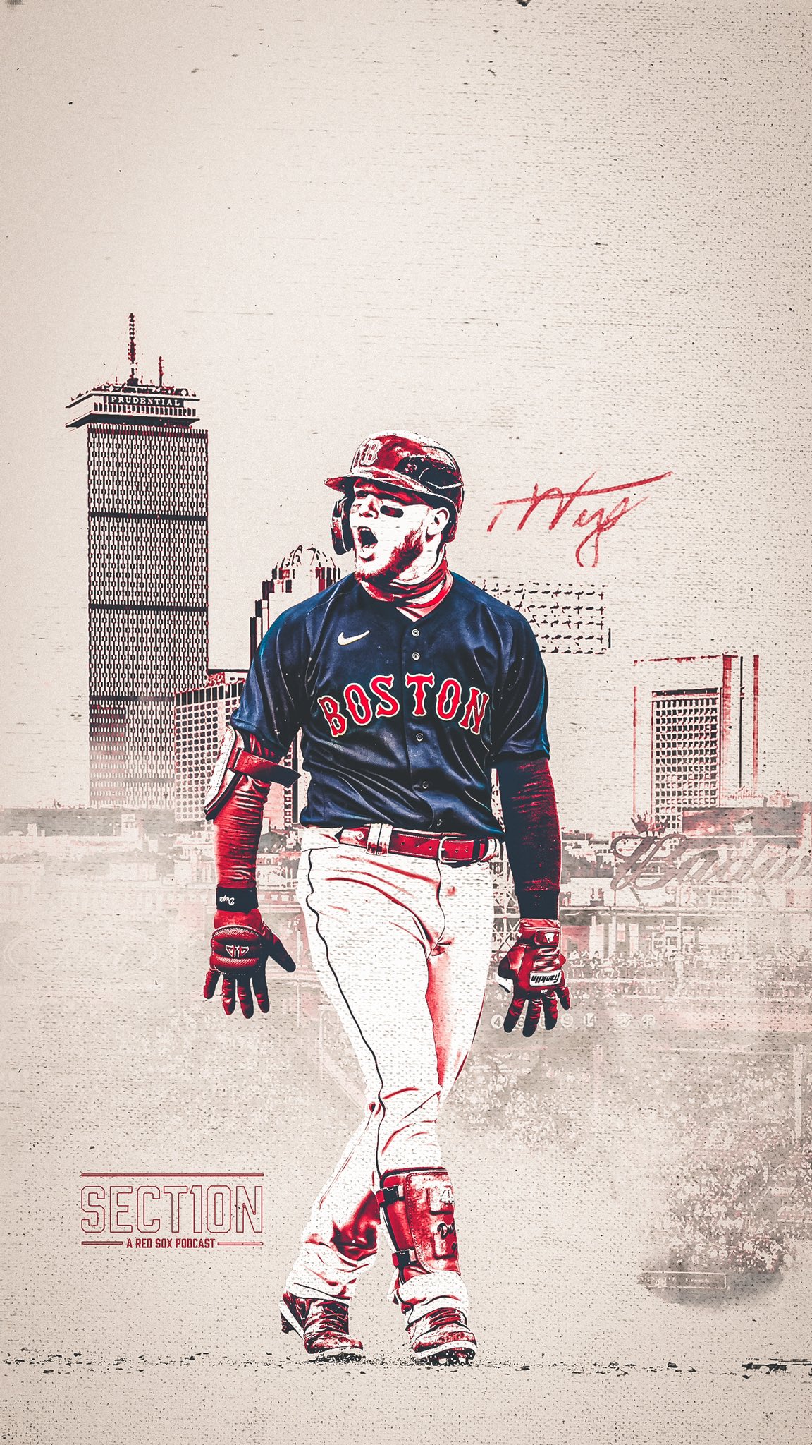 alex verdugo wallpaper red sox