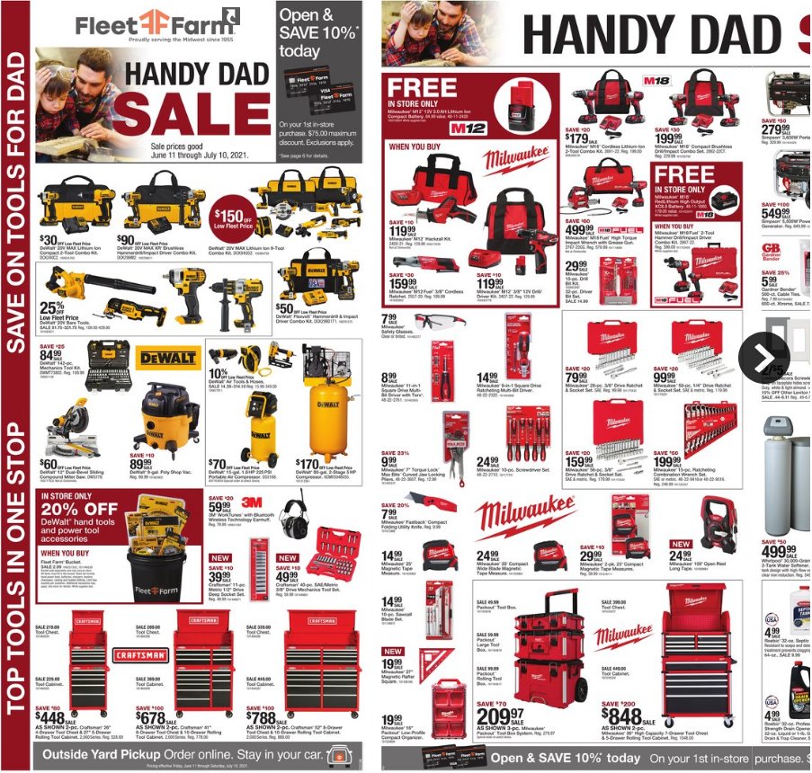 BlusTechReview's tweet photo. Fleet Farm in the midwest has Milwaukee Packout on sale for $209 for the triple stack! https://t.co/CzklyZOxzp