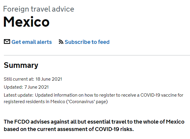 PeterEisinger's tweet photo. @EvilDoctorK @MariaK_81 @TWMCLtd @thomasd21 Luckily I've held a @AskNationwide FlexPlus account for many years 👍 However as "the FCDO advises against all but essential travel to the whole of Mexico" we were looking at taking policy with @battlefacePlan It was more about cover point @TWMCLtd made "refunds if it goes red" https://t.co/IYy4HLFmUs