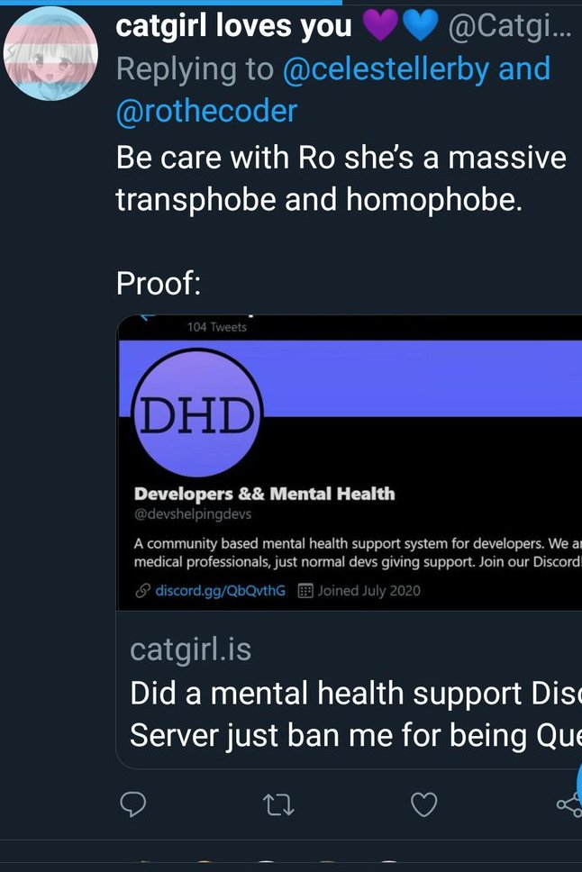 rothecoder's tweet image. @catgirldev continues to attack me with no cause or reason. They&apos;re making false accusations about me and my character. They&apos;ve brought up me, and my group, multiple times in the last 4 or so months. I will not stand for this. If this continues, I plan on taking legal action.