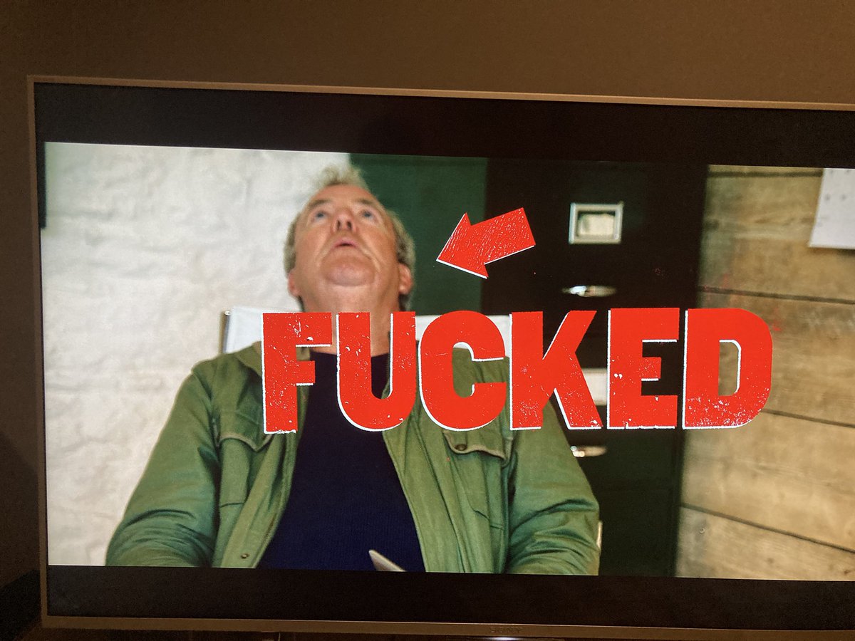 draeburnuk's tweet photo. @JeremyClarkson Brilliant series, give Kaleb a BAFTA! https://t.co/fZfWR4HD5y