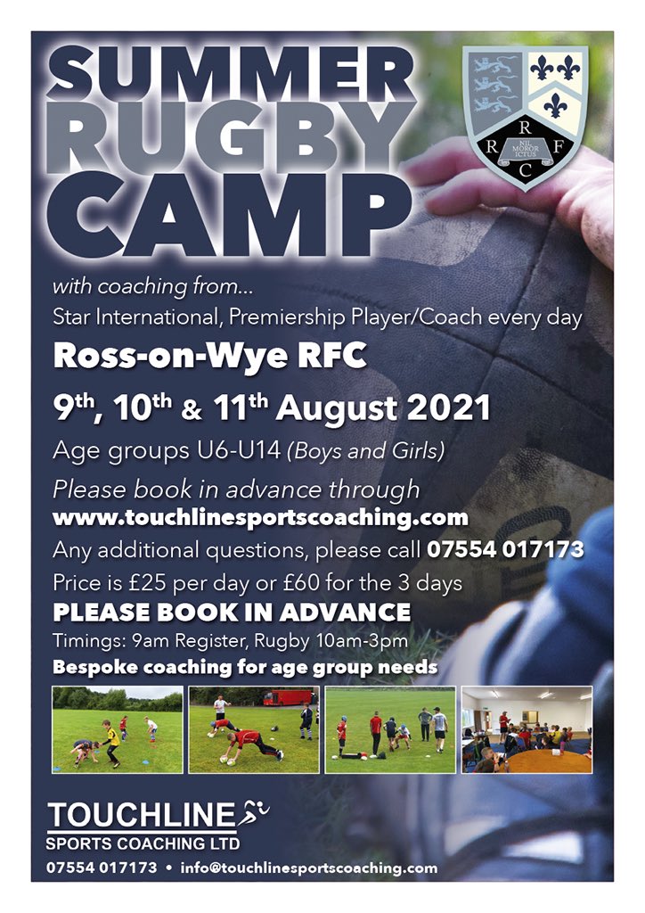 TouchlineSC's tweet photo. Our 3rd camp of the summer is @ROWRFC this will be our third camp at the club and we can’t wait to come back. Please book now via https://t.co/Blp5VfucMR https://t.co/6v1bKa7NGc