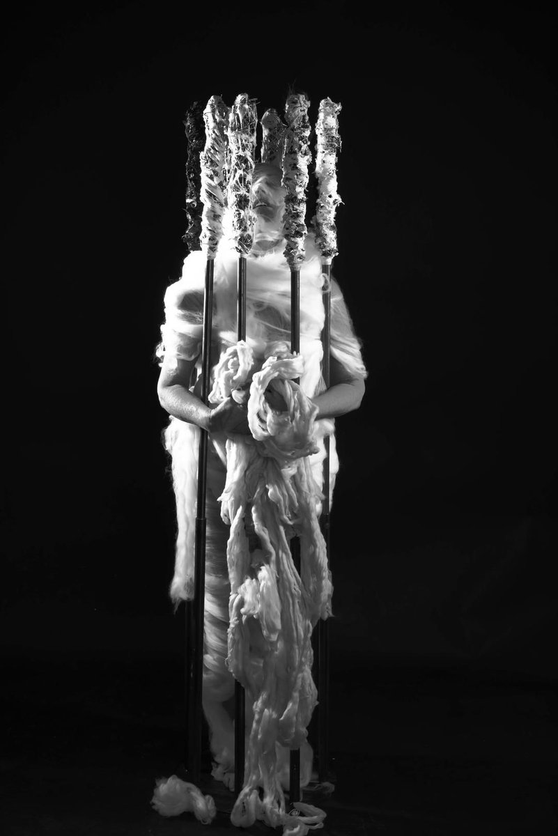 DJCAD's tweet photo. Fine Art Graduand Jo Hansen’s work hinges on performance. “Performance and fine art I believe are inseparable. I feel connected to both and cannot disassociate one from the other." Take a look at Jo’s work - https://t.co/XemO6vtDSX #djcadgraduateshowcase https://t.co/Nh2rILuls9
