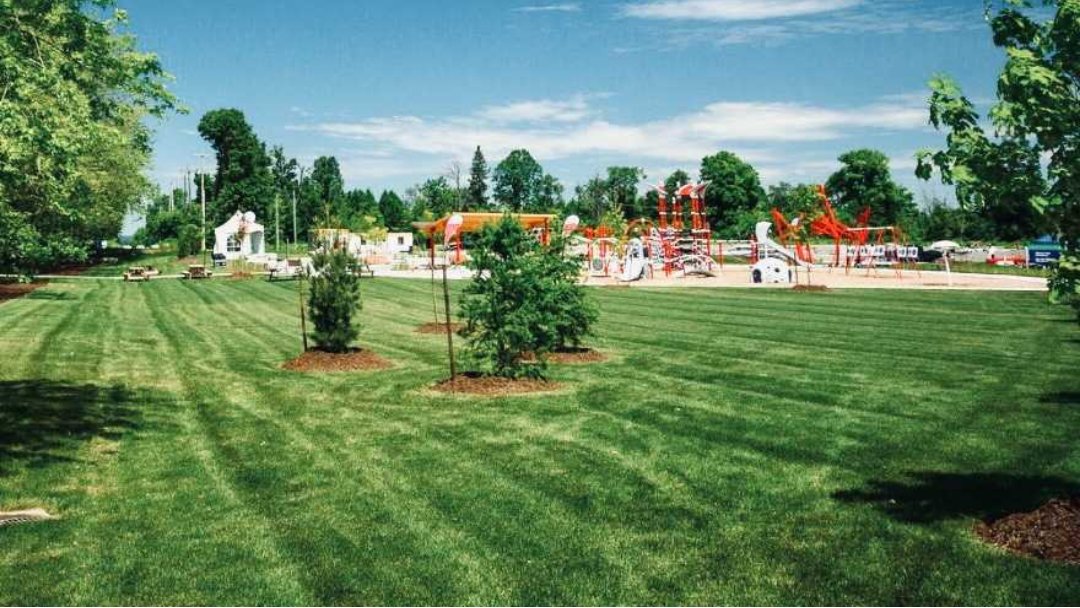Did you know? 

#WateridgeVillage has 10 community parks! These are shared spaces for the neighbourhood to enjoy including splash pads, picnic areas, pathways, benches, play structures and more! wateridge.ca/amenities/

#OttawaHomes #NewHomesOttawa #CommunityLove