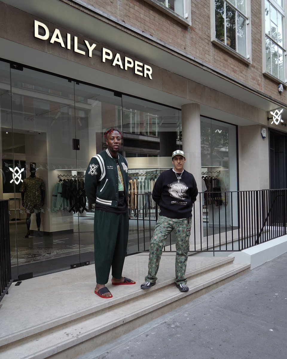 huzane's tweet photo. Long time coming, but finally here 🇬🇧. First look of the new embassy. @dailypaper opening Saturday in London. https://t.co/0T2sQpbTxJ