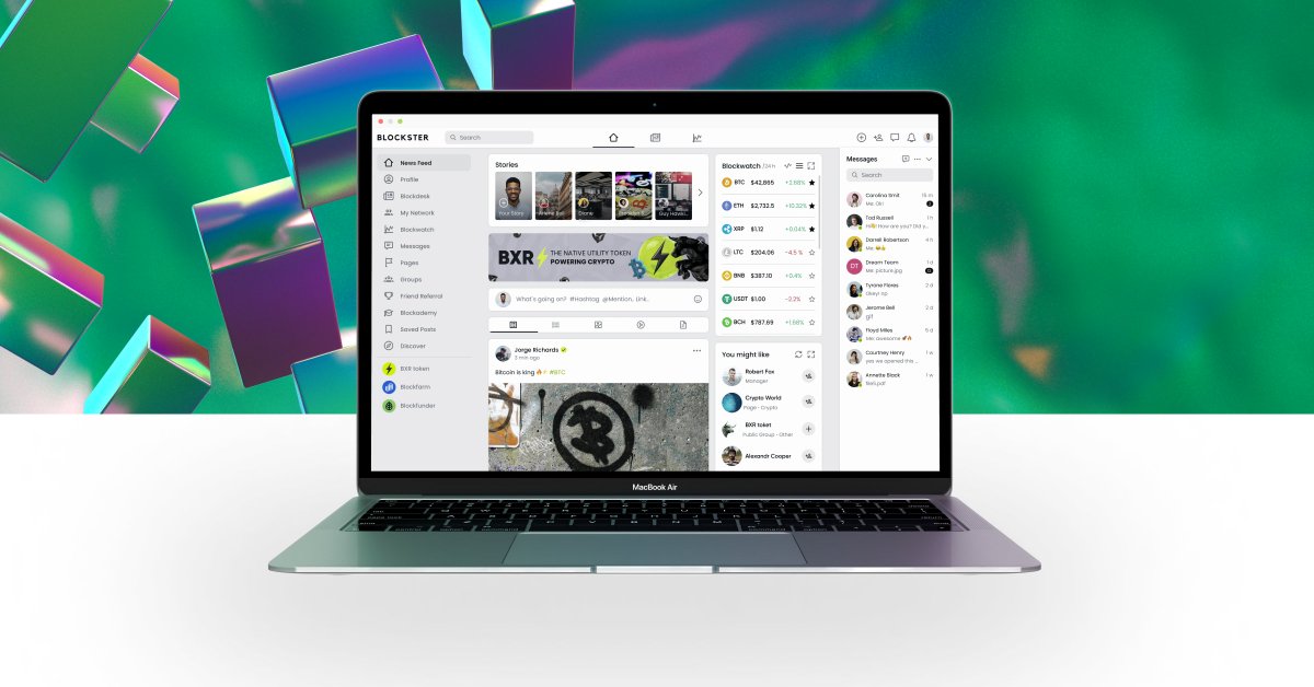 If you're into crypto, #Blockster is the place to be. Connect with fellow blockchain hustlers on a social network built precisely for #crypto. Get updated with the latest crypto news with #Blockdesk, monitor market data and track your portfolio with #Blockwatch. ⚡️ #launchingsoon