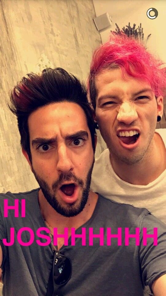 Happy birthday to two people that i love. josh dun and jack barakat supremacy. 