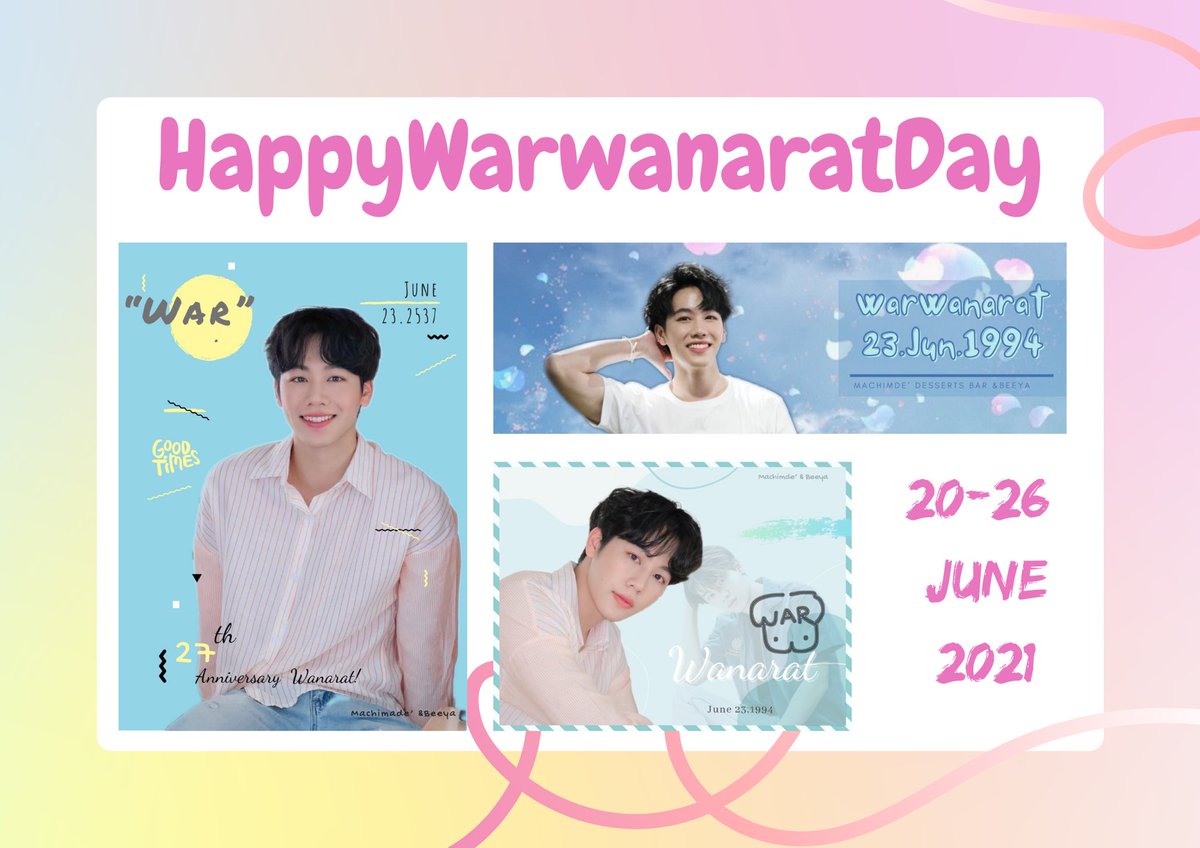 c_suphawan's tweet photo. Mini gallery &amp; Give Away

Happy Birthday wanarat 

         Begin 20-26 June 2021

Give Away ผ่านช่องทางเดลิเวอรี่ มี 3 ช่องทางคือ
👉🏻 Line man 
👉🏻 Grab
👉🏻 Foood Panda                           #srnfact #warwanarat #WARDAY27thxCNX #War27thBD #วอร์วนรัตน์ #วอร์ชอบก่อน https://t.co/SuzIBHlMew
