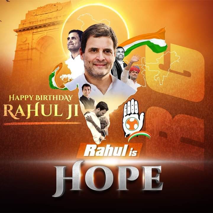 \"      \"                                            # Happy Birthday Rahul Gandhi ji. 