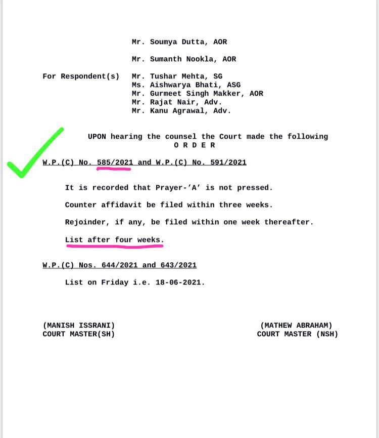 amdindia1's tweet photo. ✅Case by 4 FMG students got dismissed .
✅Case by AMD @amdindia1 already got posted after 4 weeks https://t.co/uGMbNIIUwo