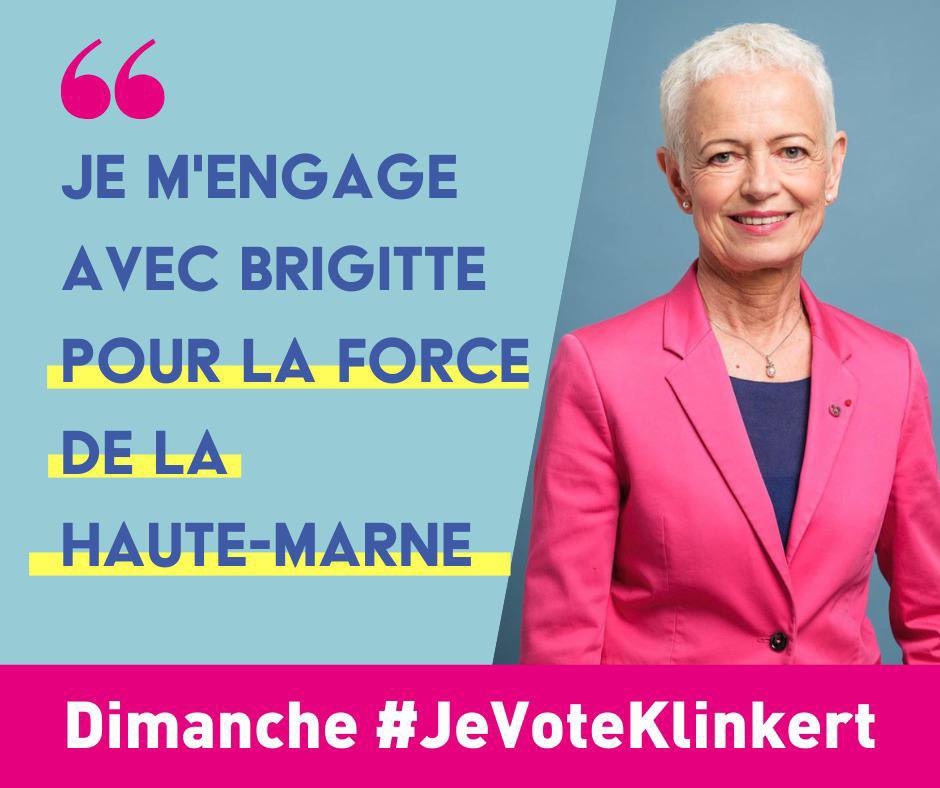 StphanieBlanch2's tweet photo. N’oubliez pas d’aller voter dimanche !😊
#LaForceDeNosTerritoires #brigitteklinkert https://t.co/9xBRdKbAbl