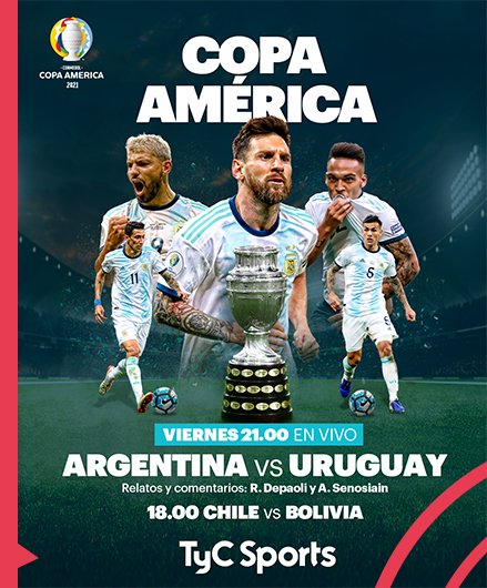 Sensa Ø¹Ù„Ù‰ ØªÙˆÙŠØªØ± Argentina Vs Uruguay En Vivo En La Copa America Antes Chile Vs Bolivia Hoy En Tycsports Y En Todos Tus Dispositivos Con Sensa Https T Co Bjdkqbbskb