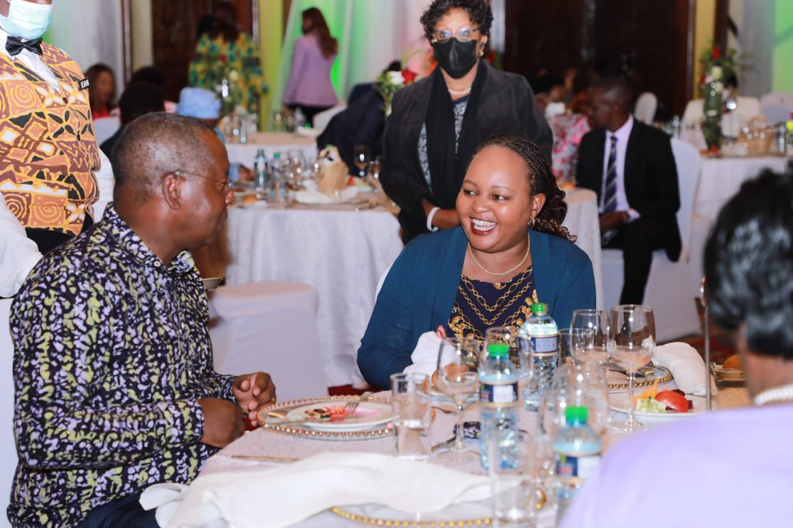 AnneWaiguru's tweet photo. Great moments like Kenya getting her first Female Chief Justice is a milestone in Women Empowerment! It’s Development &amp; PROGRESS!
I joined other leaders in a thanksgiving luncheon in honor of Hon. Lady Justice Martha Koome EBS, CJ &amp; Pres of the SCOK. The PRESENT is indeed female! https://t.co/HJTGWCvu18