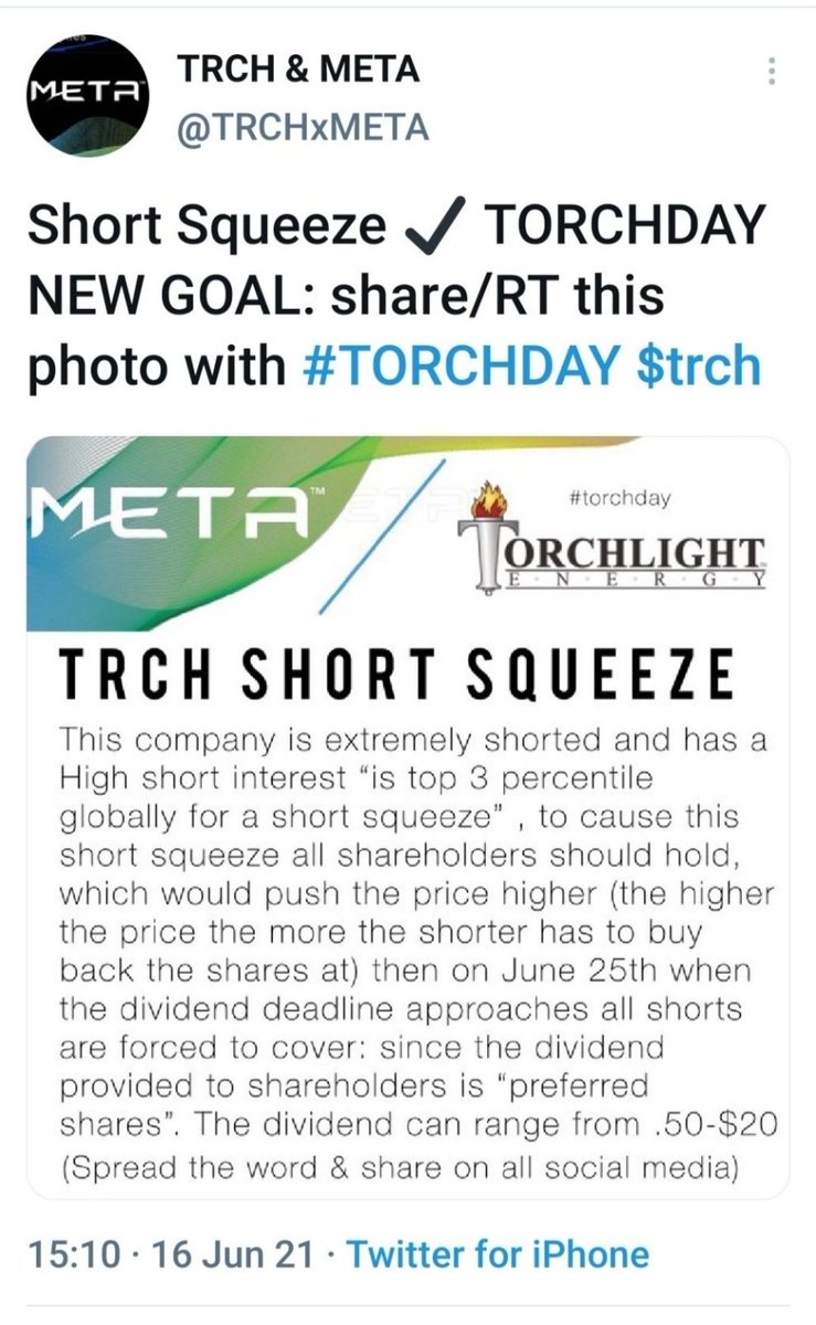 jhinoj47's tweet photo. #torchday $trch https://t.co/ZLL7Pgruob