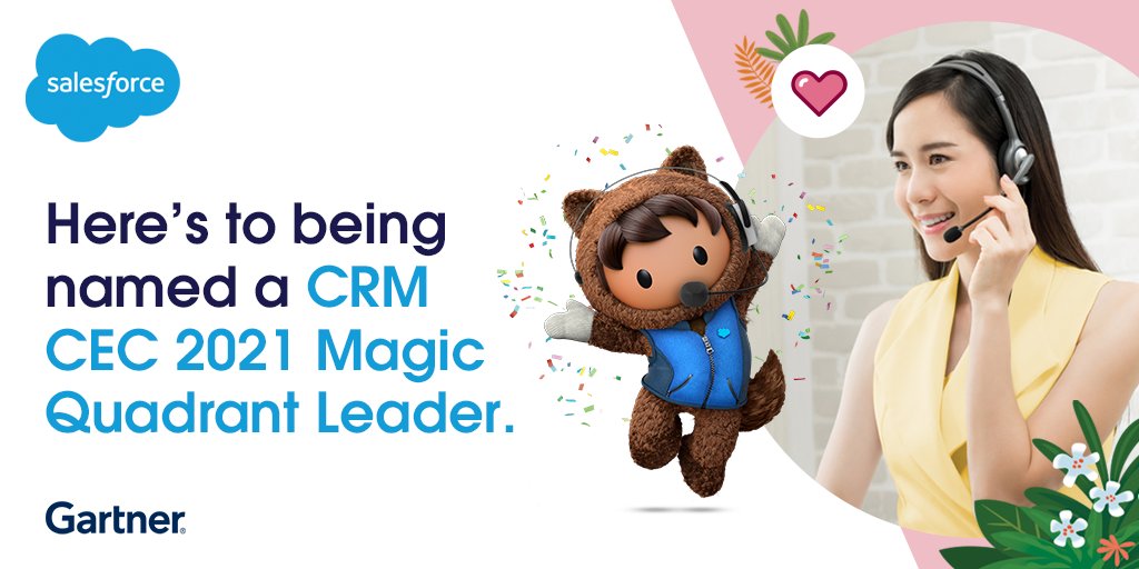 ServiceCloud's tweet image. We’re honored to be named a Leader in the Gartner Magic Quadrant for CRM CEC for 13 straight years. We believe it’s credited to our innovative approach in helping our customers provide top-notch support. 

Read the report to learn more. sforce.co/3xvPR27