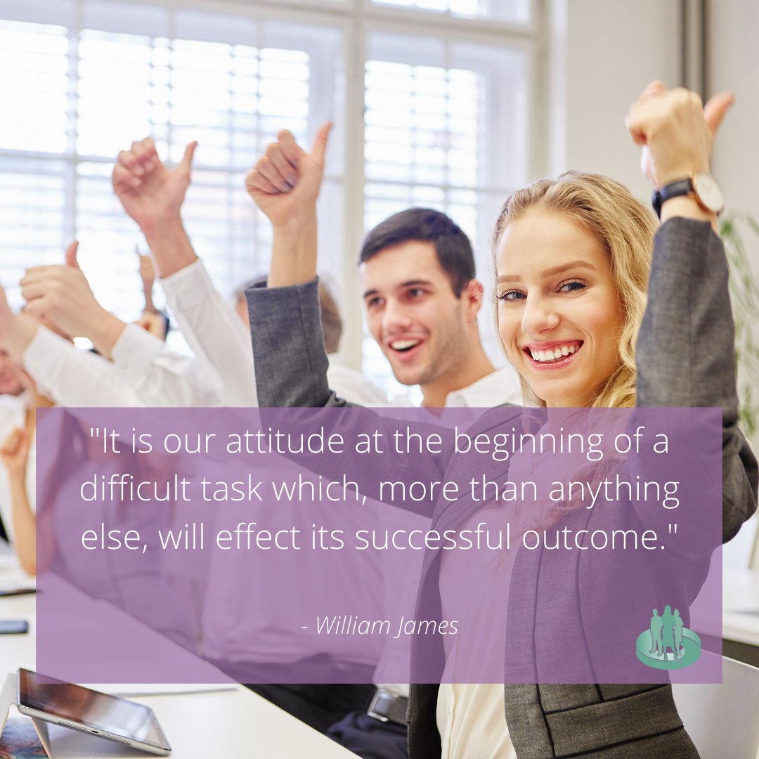 Our inspirational quote this Friday is from William James. Its a simple reminder that the attitude in which you approach a task will determine the success rate of said task.

 #quoteoftheday #executivepaforum #executiveassistant #personalassistant