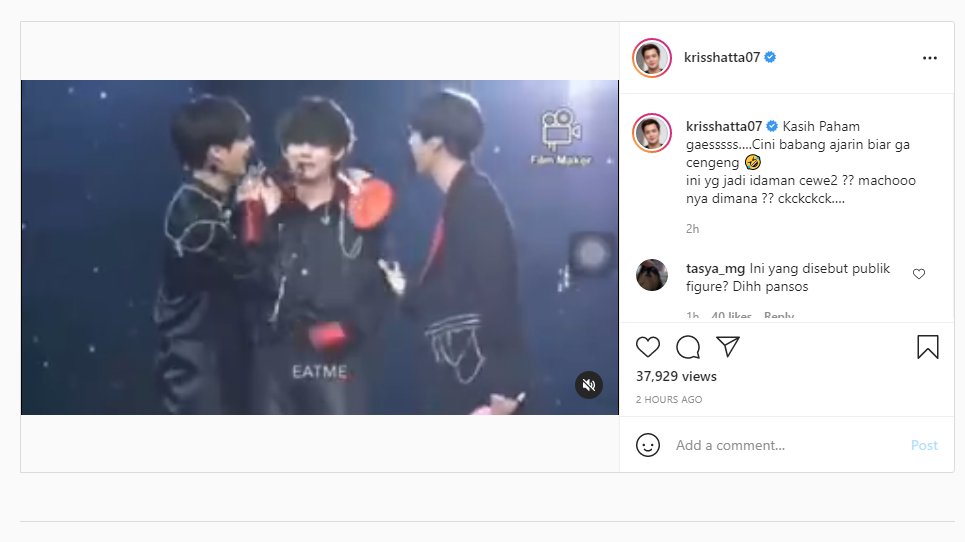 bestie, you guys should know that we have BIG ENGAGEMENT. Jadi tolong gausah diengage, gausah kasih komentar, gausah cek instastorynya pokoknya kalau emang mau report dan block, yaudah lakuin itu aja.

gausah diladenin, mending stream👍
link to rnb: instagram.com/p/CQQ2iR9jagL/…